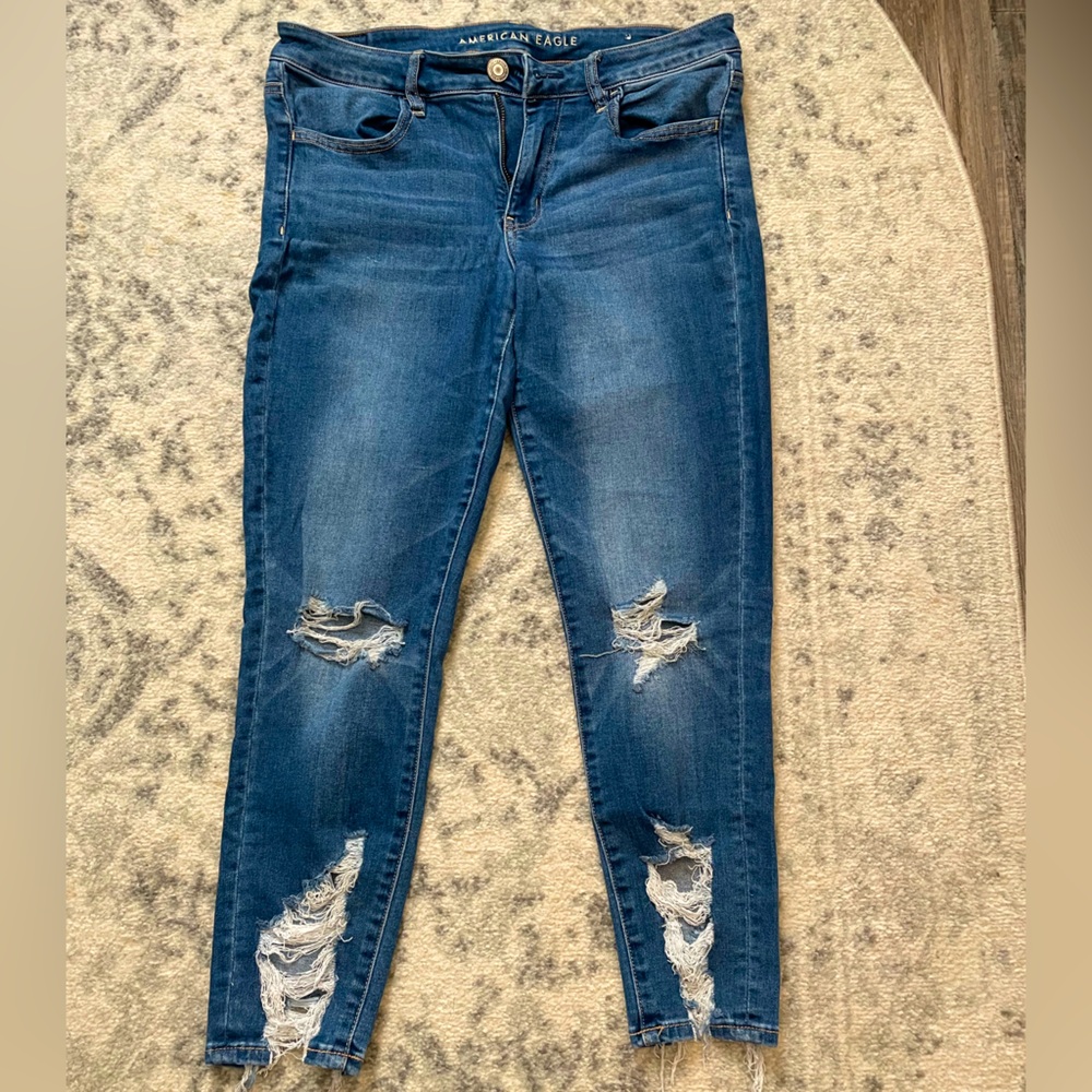 American eagle crop jegging